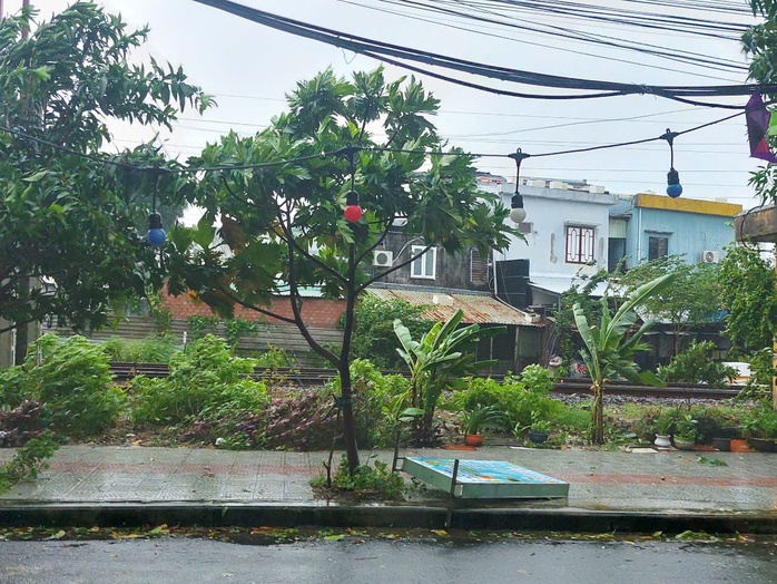 Bão Trami: Gió mạnh dần, mưa lớn, cúp điện ở miền Trung- Ảnh 4. Bão Trami: Gió mạnh dần, mưa lớn, cúp điện ở miền Trung- Ảnh 4.
