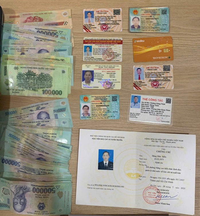 Bắt một nguyên phóng viên thử việc cưỡng đoạt tài sản của nhiều doanh nghiệp- Ảnh 3. Bắt một nguyên phóng viên thử việc cưỡng đoạt tài sản của nhiều doanh nghiệp- Ảnh 3.