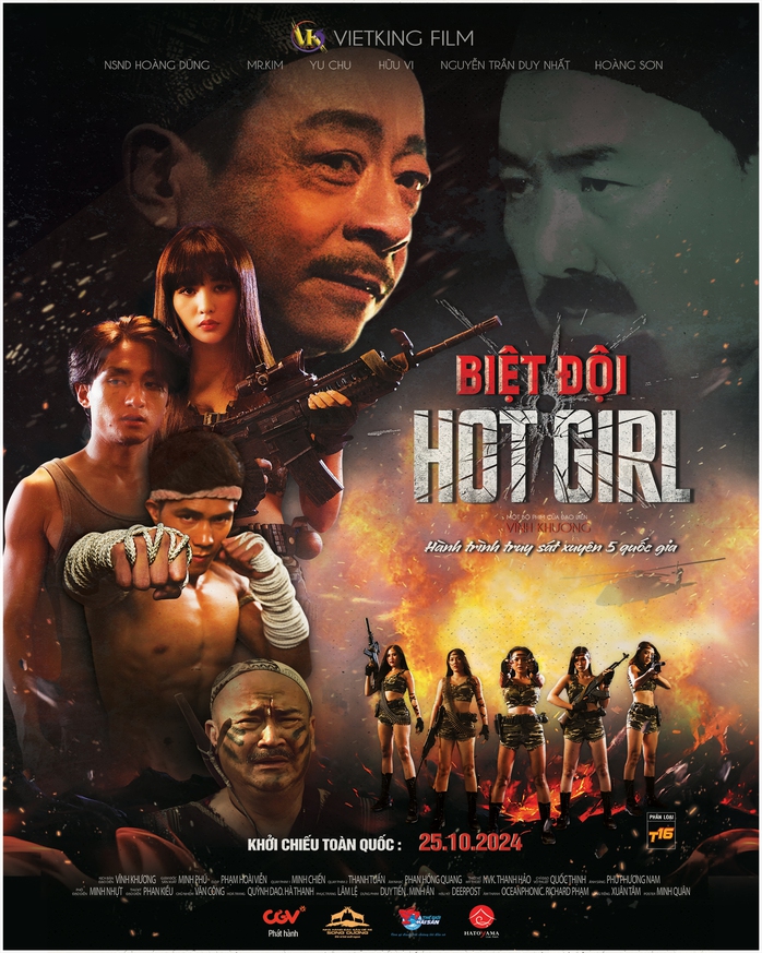 Phim "Biệt đội hotgirl" doanh thu chạm đáy- Ảnh 1. Phim "Biệt đội hotgirl" doanh thu chạm đáy- Ảnh 1.