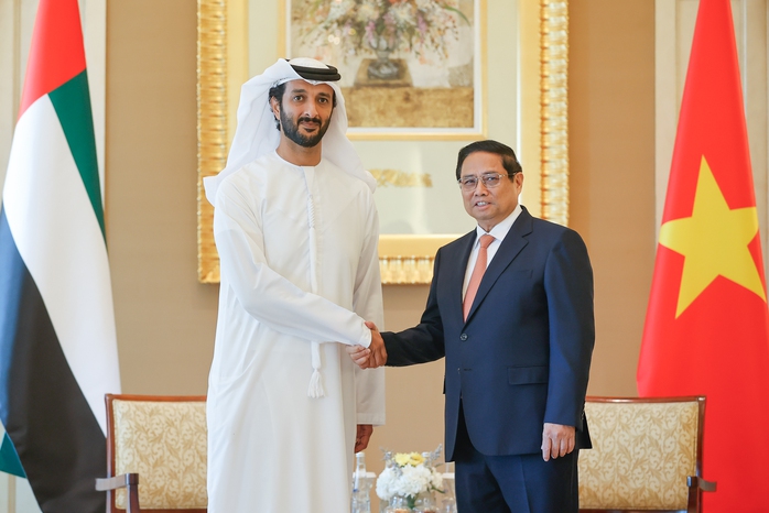 Thủ tướng hoan nghênh UAE tổ chức hội nghị đầu tư lớn tại Việt Nam- Ảnh 1. Thủ tướng hoan nghênh UAE tổ chức hội nghị đầu tư lớn tại Việt Nam- Ảnh 1.