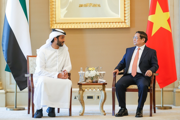 Thủ tướng hoan nghênh UAE tổ chức hội nghị đầu tư lớn tại Việt Nam- Ảnh 2. Thủ tướng hoan nghênh UAE tổ chức hội nghị đầu tư lớn tại Việt Nam- Ảnh 2.