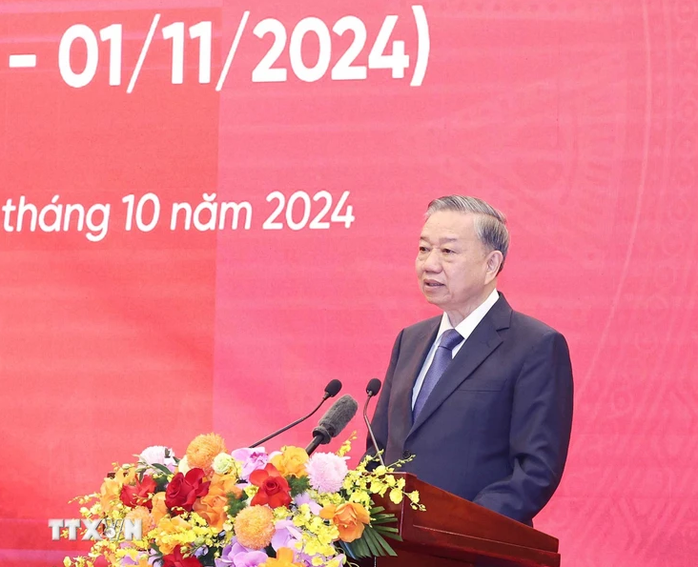 Tổng Bí thư Tô Lâm dự Kỷ niệm 75 năm Ngày truyền thống Ban Đối ngoại Trung ương- Ảnh 2.