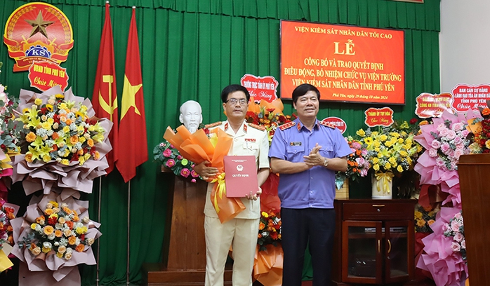 Phú Yên có tân Viện trưởng VKSND- Ảnh 1. Phú Yên có tân Viện trưởng VKSND- Ảnh 1.