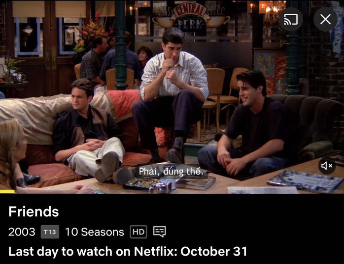 Lý do phim sitcom "Friends" biến mất khỏi Netflix?- Ảnh 3. Lý do phim sitcom "Friends" biến mất khỏi Netflix?- Ảnh 3.