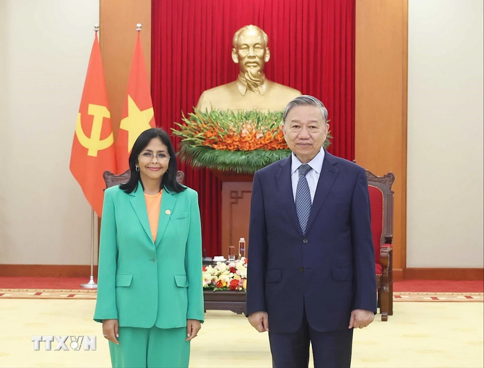 Mời Tổng Bí thư Tô Lâm thăm Venezuela- Ảnh 1. Mời Tổng Bí thư Tô Lâm thăm Venezuela- Ảnh 1.