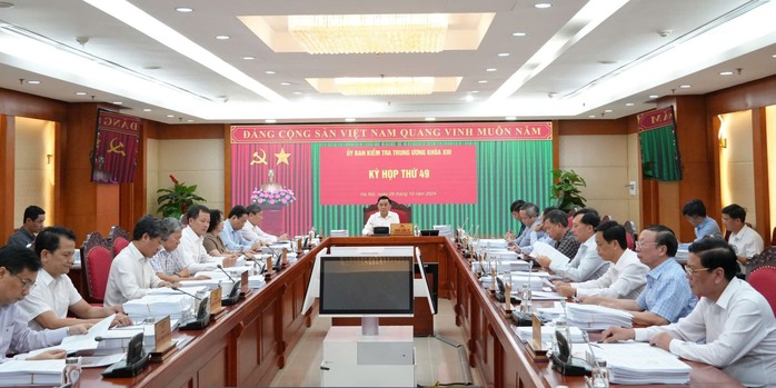 Ủy ban Kiểm tra Trung ương kỷ luật và đề nghị kỷ luật nhiều cựu lãnh đạo- Ảnh 1. Ủy ban Kiểm tra Trung ương kỷ luật và đề nghị kỷ luật nhiều cựu lãnh đạo- Ảnh 1.
