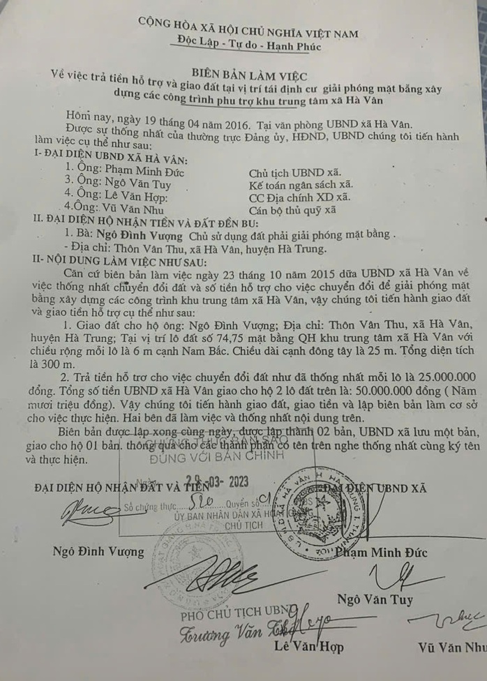 Xã đổi đất xây công sở rồi... đẩy dân vào thế khó- Ảnh 2. Xã đổi đất xây công sở rồi... đẩy dân vào thế khó- Ảnh 2.