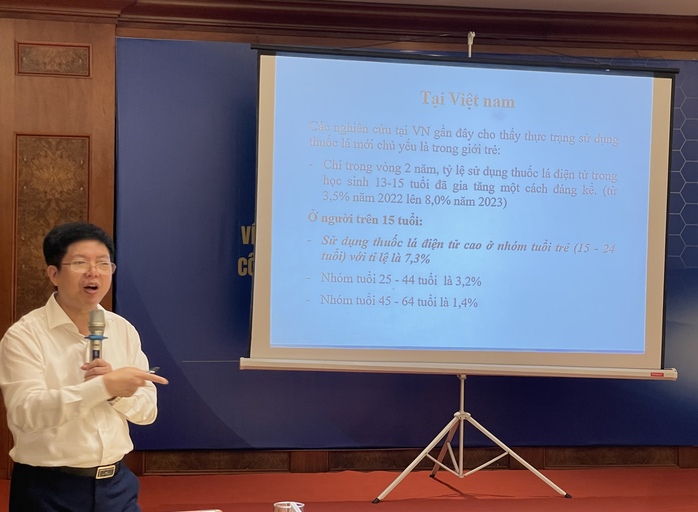 Đề xuất chính sách quản lý thuốc lá điện tử- Ảnh 1. Đề xuất chính sách quản lý thuốc lá điện tử- Ảnh 1.