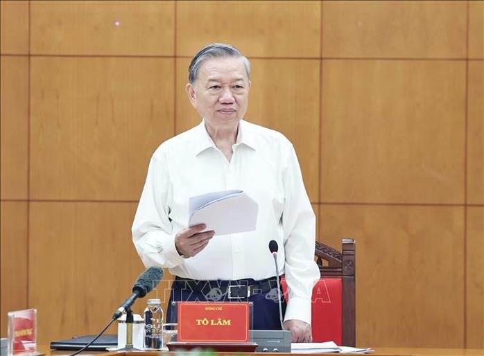 Tổng Bí thư Tô Lâm chủ trì họp về phòng, chống tham nhũng, lãng phí, tiêu cực- Ảnh 2. Tổng Bí thư Tô Lâm chủ trì họp về phòng, chống tham nhũng, lãng phí, tiêu cực- Ảnh 2.