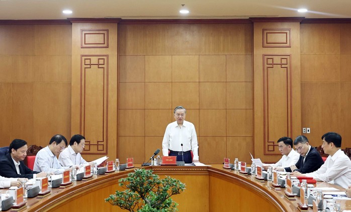 Tổng Bí thư Tô Lâm chỉ đạo công tác phòng chống tham nhũng, lãng phí, tiêu cực trong cuộc họp vào ngày 30-10Ảnh:TTXVN Tổng Bí thư Tô Lâm chỉ đạo công tác phòng chống tham nhũng, lãng phí, tiêu cực trong cuộc họp vào ngày 30-10Ảnh:TTXVN