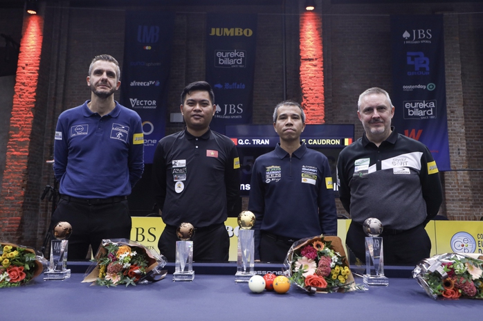 Billiards carom Việt khẳng định tầm vóc cường quốc- Ảnh 1. Billiards carom Việt khẳng định tầm vóc cường quốc- Ảnh 1.