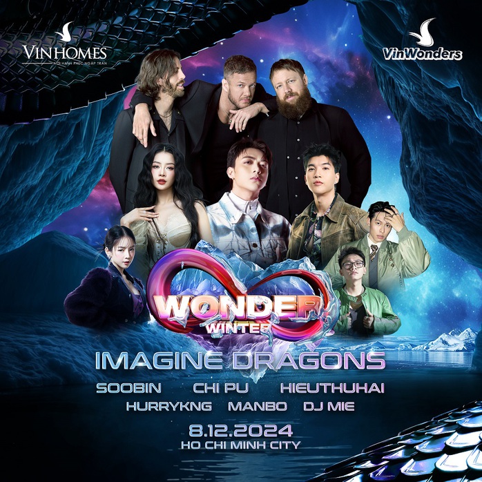 Imagine Dragons sẽ mang setlist bùng nổ nào tới 8WONDER Winter?- Ảnh 4. Imagine Dragons sẽ mang setlist bùng nổ nào tới 8WONDER Winter?- Ảnh 4.