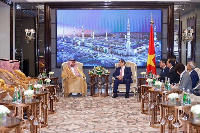 Thủ tướng: Sớm đàm phán hiệp định thương mại tự do Việt Nam - Ả Rập Saudi- Ảnh 2. Thủ tướng: Sớm đàm phán hiệp định thương mại tự do Việt Nam - Ả Rập Saudi- Ảnh 2.