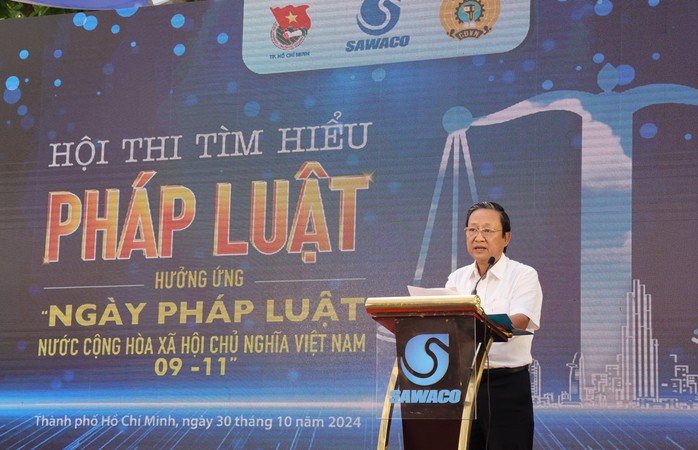 SAWACO: 100 thí sinh thi tìm hiểu pháp luật- Ảnh 2. SAWACO: 100 thí sinh thi tìm hiểu pháp luật- Ảnh 2.
