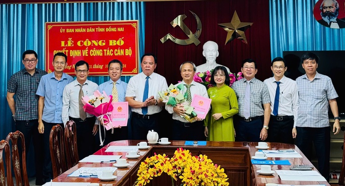 Đồng Nai bổ nhiệm lãnh đạo một số sở, ngành- Ảnh 1. Đồng Nai bổ nhiệm lãnh đạo một số sở, ngành- Ảnh 1.