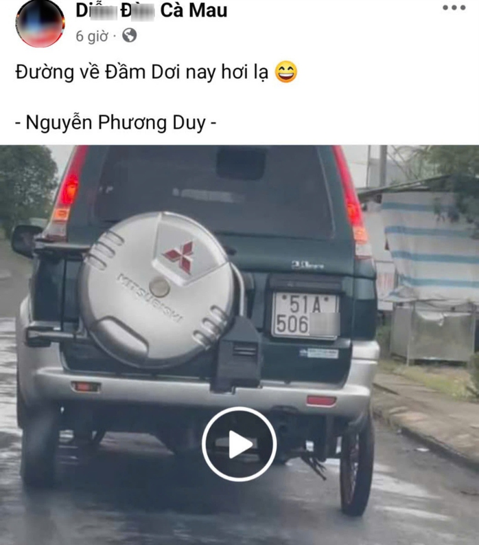 Lý do bất ngờ vụ ô tô gắn bánh xe máy chạy trên đường ở Cà Mau- Ảnh 1. Lý do bất ngờ vụ ô tô gắn bánh xe máy chạy trên đường ở Cà Mau- Ảnh 1.