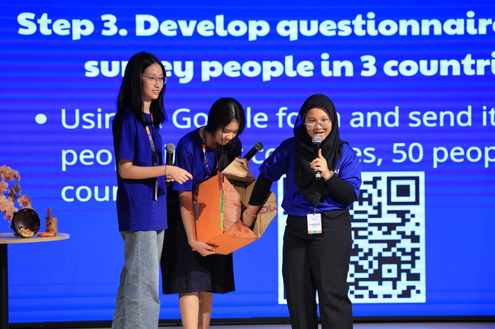 Dự án "Green living locally - Xây dựng không gian sống xanh địa phương" đạt giải nhất của chủ đề "Kỹ năng STEAM xanh" Dự án "Green living locally - Xây dựng không gian sống xanh địa phương" đạt giải nhất của chủ đề "Kỹ năng STEAM xanh"