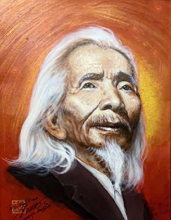 Họa sĩ mê vẽ chân dung văn nghệ sĩ- Ảnh 2. Họa sĩ mê vẽ chân dung văn nghệ sĩ- Ảnh 2.