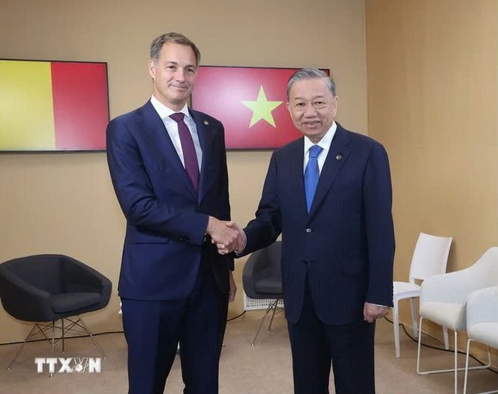 Tổng Bí thư, Chủ tịch nước Tô Lâm gặp các Thủ tướng Canada và Bỉ- Ảnh 3. Tổng Bí thư, Chủ tịch nước Tô Lâm gặp các Thủ tướng Canada và Bỉ- Ảnh 3.