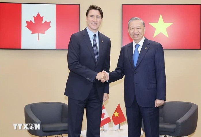 Tổng Bí thư, Chủ tịch nước Tô Lâm gặp các Thủ tướng Canada và Bỉ- Ảnh 1. Tổng Bí thư, Chủ tịch nước Tô Lâm gặp các Thủ tướng Canada và Bỉ- Ảnh 1.