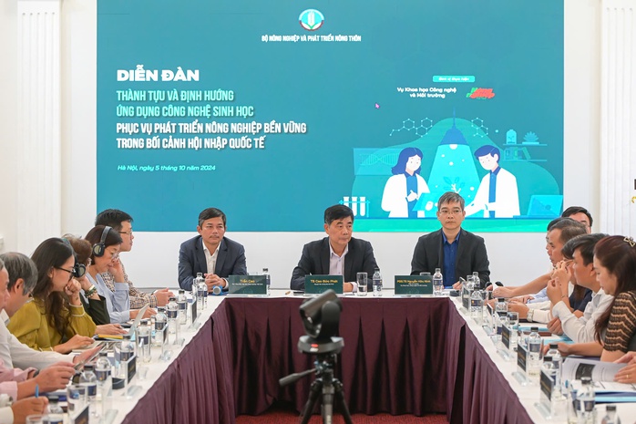 Đưa công nghệ sinh học Việt Nam bắt kịp với thế giới- Ảnh 1. Đưa công nghệ sinh học Việt Nam bắt kịp với thế giới- Ảnh 1.