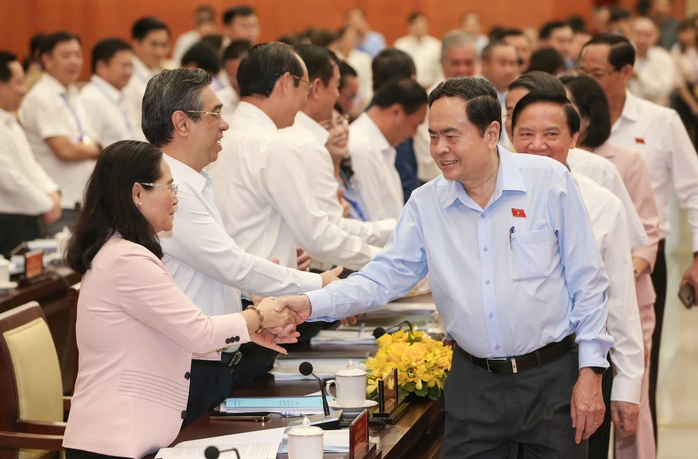 Chủ tịch Quốc hội Trần Thanh Mẫn làm việc với TP HCM- Ảnh 2. Chủ tịch Quốc hội Trần Thanh Mẫn làm việc với TP HCM- Ảnh 2.