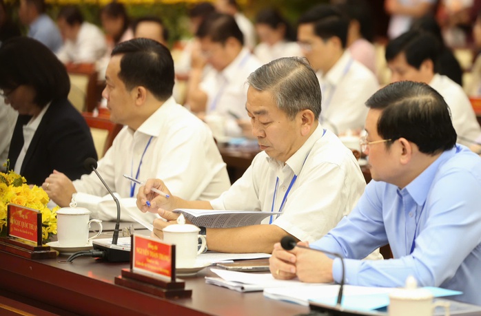 Chủ tịch Quốc hội Trần Thanh Mẫn làm việc với TP HCM- Ảnh 7. Chủ tịch Quốc hội Trần Thanh Mẫn làm việc với TP HCM- Ảnh 7.