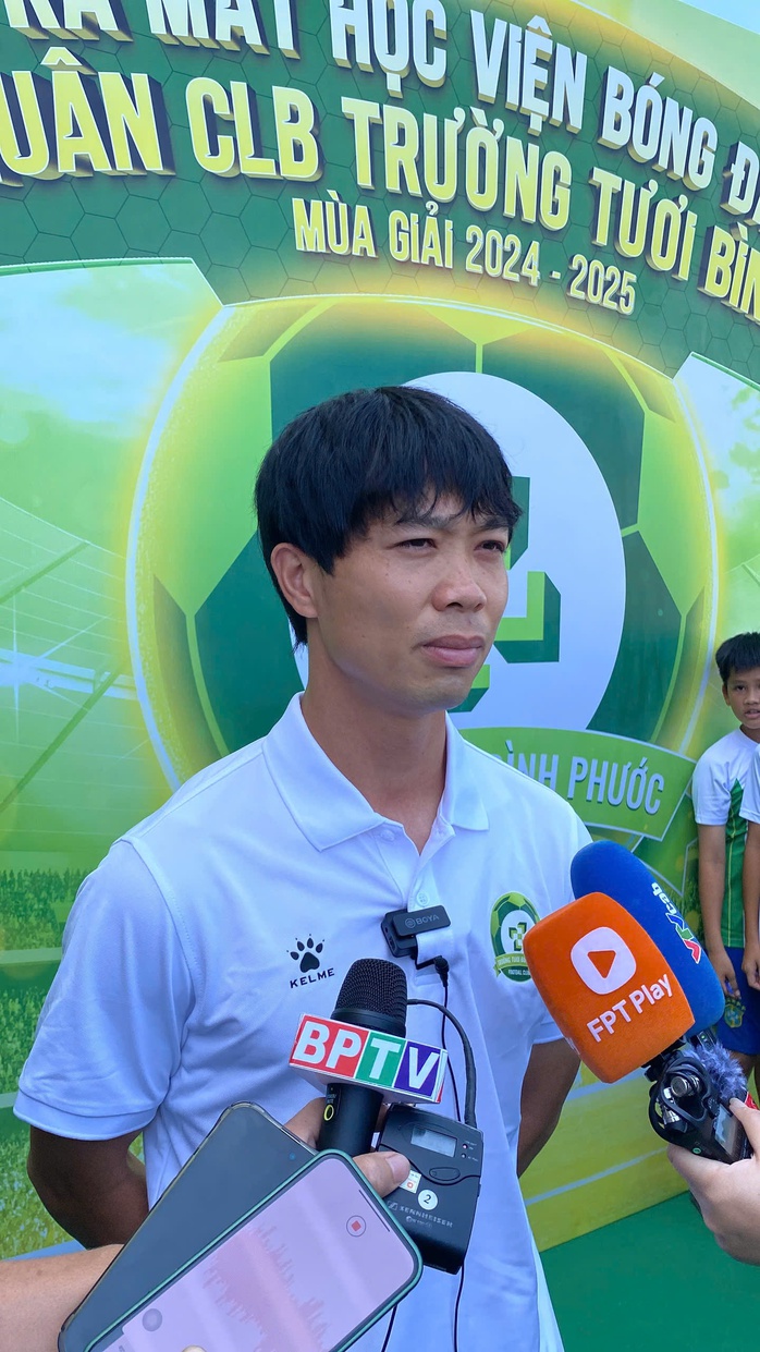 Công Phượng tiết lộ lý do đầu quân CLB Bình Phước- Ảnh 1. Công Phượng tiết lộ lý do đầu quân CLB Bình Phước- Ảnh 1.