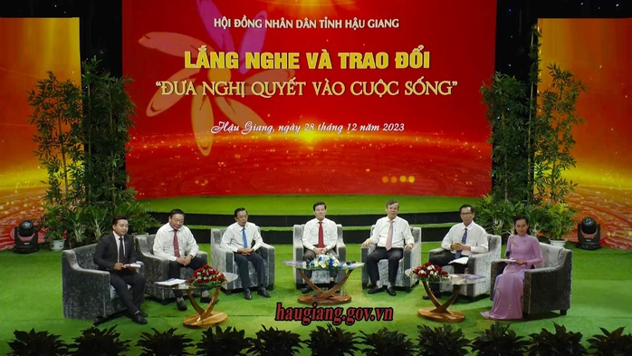 Hậu Giang tổ chức chương trình “Lắng nghe và Trao đổi”- Ảnh 1. Hậu Giang tổ chức chương trình “Lắng nghe và Trao đổi”- Ảnh 1.
