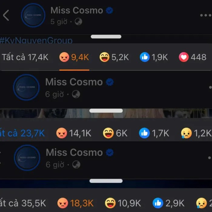 Miss Cosmo 2024 hứng "bão" liên quan hoa hậu Việt Nam - Philippines
- Ảnh 1. Miss Cosmo 2024 hứng "bão" liên quan hoa hậu Việt Nam - Philippines
- Ảnh 1.
