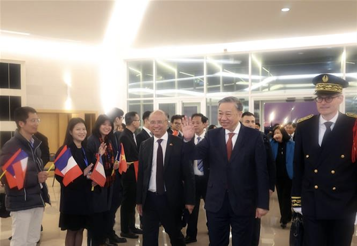 Tổng Bí thư, Chủ tịch nước Tô Lâm kết thúc chuyến thăm Pháp- Ảnh 1. Tổng Bí thư, Chủ tịch nước Tô Lâm kết thúc chuyến thăm Pháp- Ảnh 1.