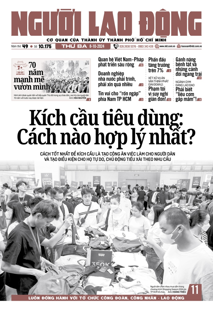 Báo in ngày 8-10: Gánh nặng bệnh tật và những cảnh đời ngang trái- Ảnh 1. Báo in ngày 8-10: Gánh nặng bệnh tật và những cảnh đời ngang trái- Ảnh 1.