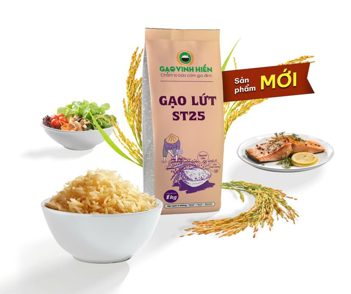 Gạo lứt thơm ST25 – sự đột phá mới trong làng gạo lứt- Ảnh 1. Gạo lứt thơm ST25 – sự đột phá mới trong làng gạo lứt- Ảnh 1.