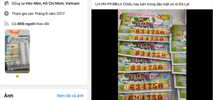 Chủ đại lý vé số có người trúng 22 tỉ đồng cũng từng trúng độc đắc, đổi đời
- Ảnh 1. Chủ đại lý vé số có người trúng 22 tỉ đồng cũng từng trúng độc đắc, đổi đời
- Ảnh 1.