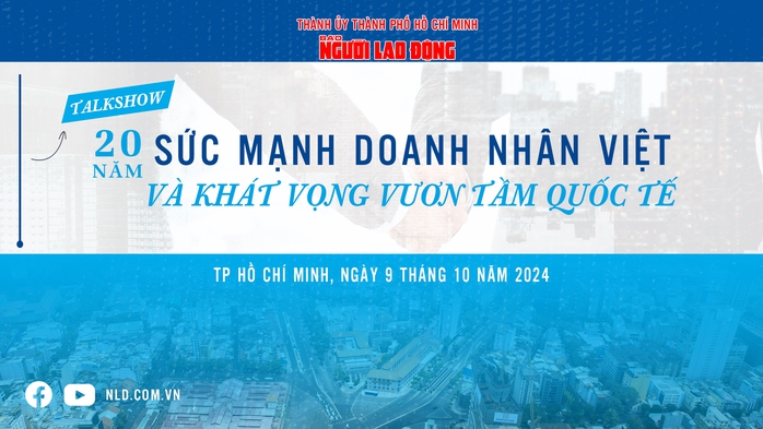 Talkshow "20 năm: Sức mạnh doanh nhân Việt và khát vọng vươn tầm quốc tế"- Ảnh 1. Talkshow "20 năm: Sức mạnh doanh nhân Việt và khát vọng vươn tầm quốc tế"- Ảnh 1.