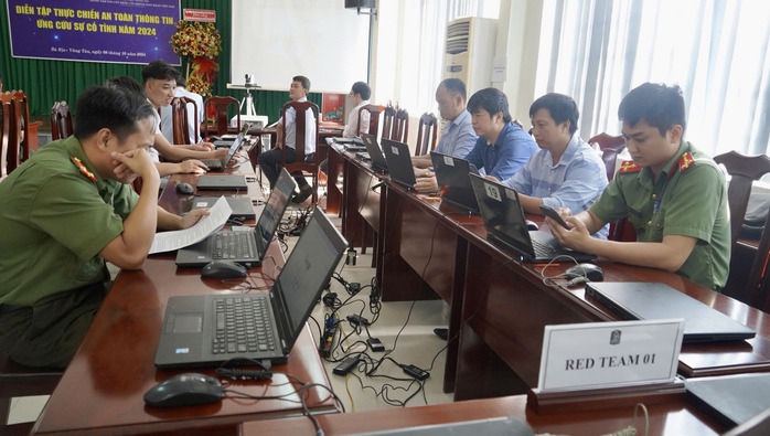 Bà Rịa - Vũng Tàu diễn tập thực chiến an toàn thông tin, ứng cứu sự cố- Ảnh 1. Bà Rịa - Vũng Tàu diễn tập thực chiến an toàn thông tin, ứng cứu sự cố- Ảnh 1.