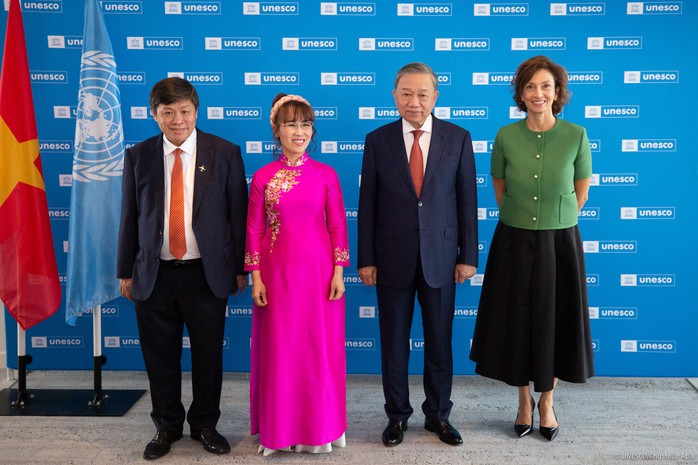 Tập đoàn SOVICO và UNESCO kí kết văn kiện hợp tác chiến lược 2025-2035- Ảnh 2. Tập đoàn SOVICO và UNESCO kí kết văn kiện hợp tác chiến lược 2025-2035- Ảnh 2.