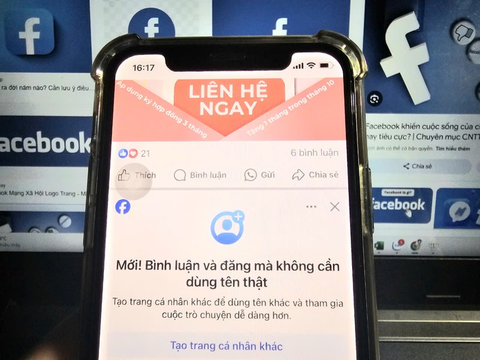 Facebook bất ngờ ra mắt tính năng bình luận và đăng bài ẩn danh- Ảnh 1. Facebook bất ngờ ra mắt tính năng bình luận và đăng bài ẩn danh- Ảnh 1.