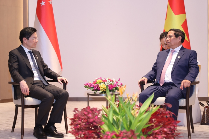 Thủ tướng Việt Nam - Singapore họp thường niên lần đầu tiên- Ảnh 2. Thủ tướng Việt Nam - Singapore họp thường niên lần đầu tiên- Ảnh 2.