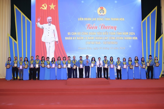 Thanh Hóa: Biểu dương 95 cán bộ Công đoàn tiêu biểu- Ảnh 14. Thanh Hóa: Biểu dương 95 cán bộ Công đoàn tiêu biểu- Ảnh 14.