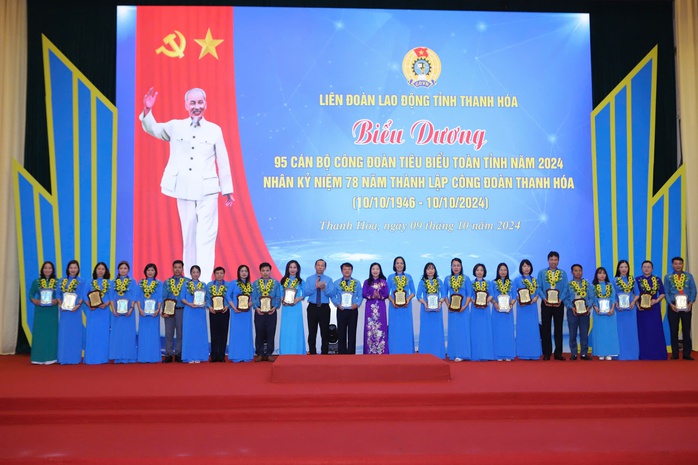 Thanh Hóa: Biểu dương 95 cán bộ Công đoàn tiêu biểu- Ảnh 16. Thanh Hóa: Biểu dương 95 cán bộ Công đoàn tiêu biểu- Ảnh 16.