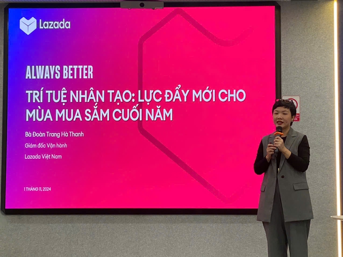 Vì sao Lazada tung hàng loạt tính năng AI trước ngày "siêu sale" 11-11?- Ảnh 1. Vì sao Lazada tung hàng loạt tính năng AI trước ngày "siêu sale" 11-11?- Ảnh 1.