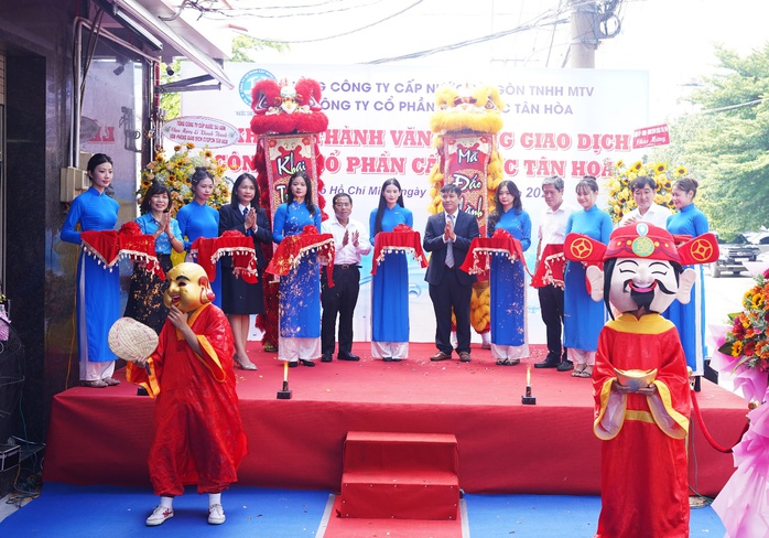 Công ty Cổ phần Cấp nước Tân Hòa khánh thành Văn phòng giao dịch mới- Ảnh 1. Công ty Cổ phần Cấp nước Tân Hòa khánh thành Văn phòng giao dịch mới- Ảnh 1.