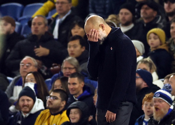 Pep Guardiola cãi vã to tiếng, thừa nhận Man City kém trình độ- Ảnh 3. Pep Guardiola cãi vã to tiếng, thừa nhận Man City kém trình độ- Ảnh 3.