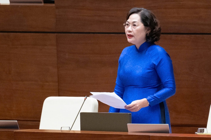 Thống đốc Nguyễn Thị Hồng lý giải vì sao Ngân hàng Nhà nước chỉ bán chứ chưa mua vàng miếng SJC?- Ảnh 1. Thống đốc Nguyễn Thị Hồng lý giải vì sao Ngân hàng Nhà nước chỉ bán chứ chưa mua vàng miếng SJC?- Ảnh 1.
