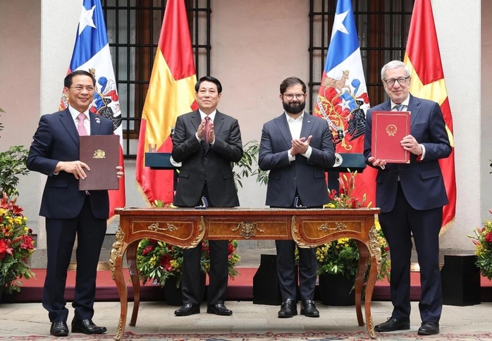 Việt Nam - Chile mở rộng hợp tác- Ảnh 1. Việt Nam - Chile mở rộng hợp tác- Ảnh 1.