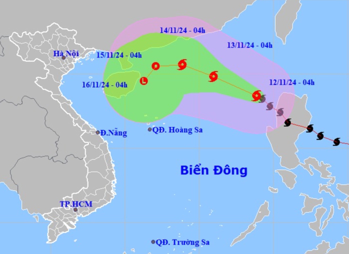 Bão Toraji giật cấp 12 vào Biển Đông, trở thành bão số 8- Ảnh 1. Bão Toraji giật cấp 12 vào Biển Đông, trở thành bão số 8- Ảnh 1.