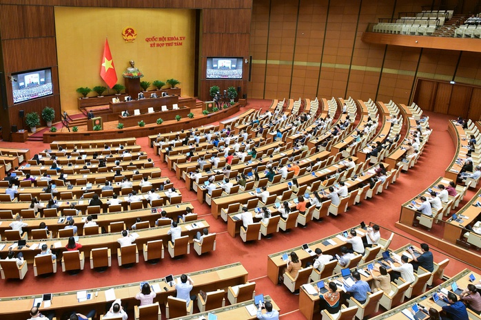 Quốc hội chốt mục tiêu GDP năm 2025 tăng 6,5 - 7%- Ảnh 1. Quốc hội chốt mục tiêu GDP năm 2025 tăng 6,5 - 7%- Ảnh 1.