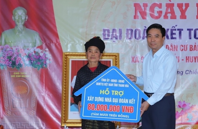 Thanh Hóa xây mới hàng ngàn ngôi nhà cho người nghèo- Ảnh 1. Thanh Hóa xây mới hàng ngàn ngôi nhà cho người nghèo- Ảnh 1.