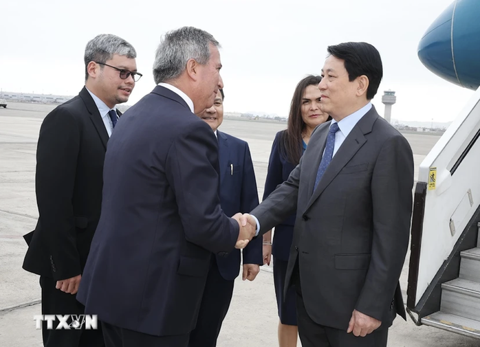 Chủ tịch nước bắt đầu thăm chính thức Peru và dự Tuần lễ Cấp cao APEC- Ảnh 3. Chủ tịch nước bắt đầu thăm chính thức Peru và dự Tuần lễ Cấp tỷ lệ bóng đá kèo nhà cái- Ảnh 3.